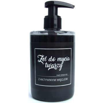 Scandia Face Wash Gel żel do mycia twarzy z aktywnym węglem 300ml