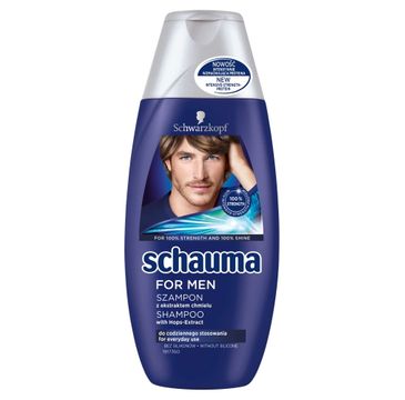 Schauma For Men szampon do każdego typu włosów dla mężczyzn 250 ml