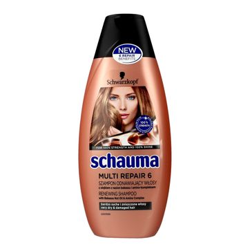 Schauma Multi Repair 6 szampon do włosów zniszczonych 400 ml