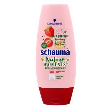 Schauma Nature Moments Odżywka do włosów bardzo zniszczonych-Truskawka&Chia 200ml