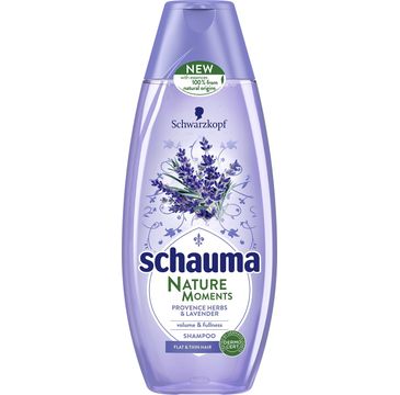 Schauma Nature Moments szampon do włosów cienkich lawenda zioła 400 ml