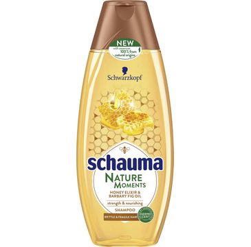 Schauma Nature Moments szampon do włosów słabych i delikatnych miód figa 400 ml