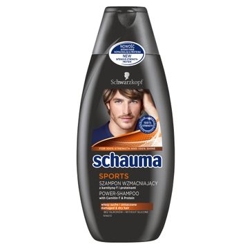 Schauma Sports power szampon dla mężczyzn 400 ml