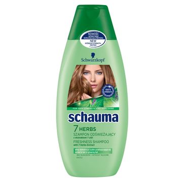 Schauma szampon do włosów przetłuszczających się 7 ziół 400 ml