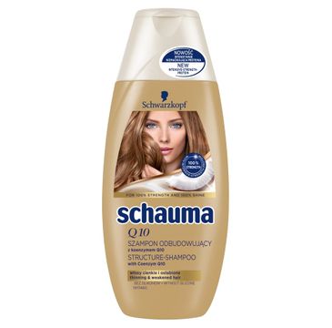 Schauma szampon do włosów zniszczonych odbudowujący Q10 250 ml