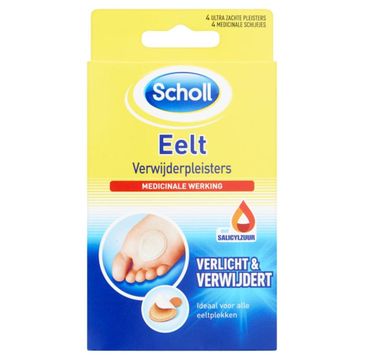 Scholl Corneal Remover Plaster plaster do usuwania zrogowaciałej skóry 4szt.