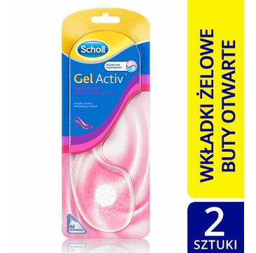 Scholl GelActiv wkładki do otwartego obuwia (damskie)