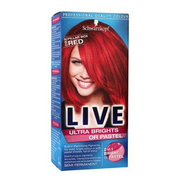 Schwarzkopf Live krem do włosów koloryzujący nr 092 ostra czerwień (80 ml)