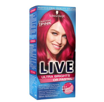 Schwarzkopf Live krem do włosów koloryzujący nr 093 szokujący róż (80 ml)