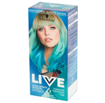 Schwarzkopf Live krem do włosów koloryzujący nr 096 kuszący turkus (80 ml)