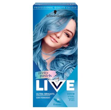 Schwarzkopf Live Pretty Pastels krem koloryzujący L121 Denim Steel (1 op.)