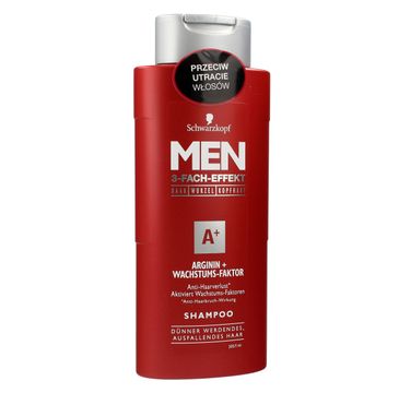 Schwarzkopf Men 3-Fach-Effekt szampon do włosów przeciw wypadaniu z argininą (250 ml)