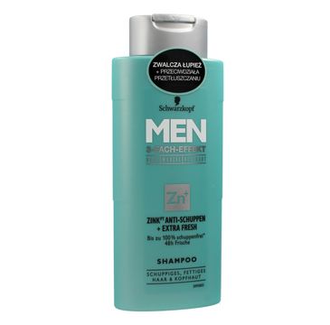Schwarzkopf Men 3-Fach-Effekt przeciwłupieżowy szampon do włosów z cynkiem (250 ml)