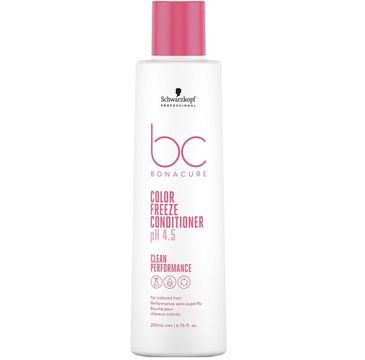 Schwarzkopf Professional BC Bonacure Color Freeze Conditioner delikatna odżywka do włosów farbowanych 200ml