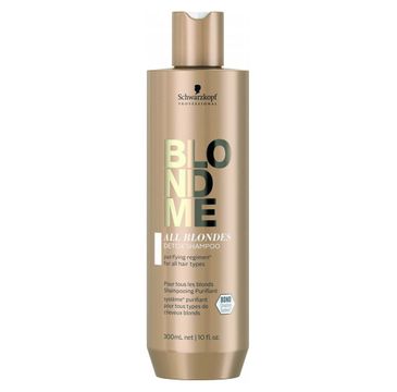Schwarzkopf Professional BlondMe All Blondes Detox Shampoo szampon detoksykujący do włosów 300ml