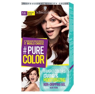 Schwarzkopf Pure Color farba do włosów w żelu nr 5.6 Chocolate Praline