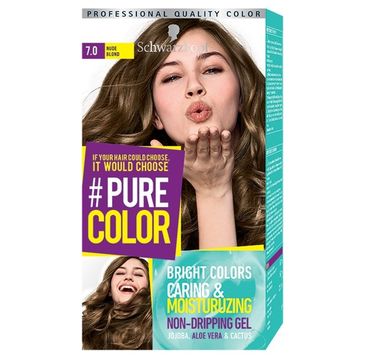 Schwarzkopf Pure Color farba do włosów w żelu nr 7.0 Nude Blond