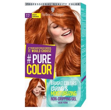 Schwarzkopf Pure Color farba do włosów w żelu nr 7.7 Bright Cinnamon