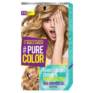 Schwarzkopf Pure Color farba do włosów w żelu nr 9.55 Golden Sky