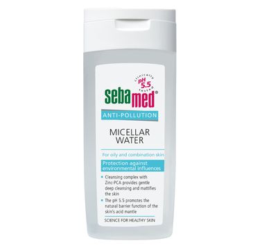 Sebamed Anti-Pollution Micellar Water płyn micelarny do cery tłustej i mieszanej (200 ml)