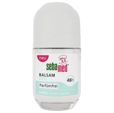 Sebamed Balsam Deodorant Without Perfume Roll-On bezzapachowy dezodorant w kulce (50 ml)