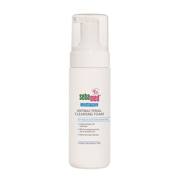 Sebamed Clear Face Antibacterial Cleansing Foam oczyszczająca pianka do twarzy 150ml