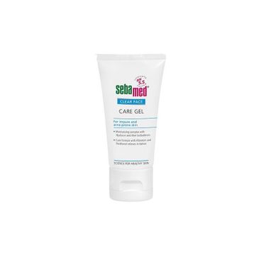 Sebamed Clear Face Care Gel For Impure & Acne-Prone Skin bezalkaliczny żel do twarzy do skóry z problemami trądzikowymi 50ml