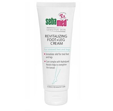 Sebamed Revitalizing Foot + Leg Cream rewitaliuzujący krem do pielegnacji stóp i nóg 75ml