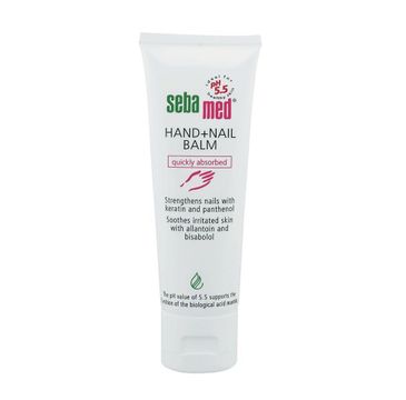 Sebamed Sensitive Skin Hand + Nail Balm nawilżający balsam do dłoni i paznokci 75ml