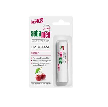 Sebamed Sensitive Skin Lip Defense SPF30 ochronna pomadka do ust Wiśnia 4.8g