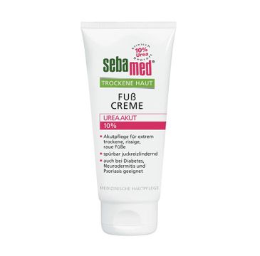 Sebamed Trockene Haut Fuss Creme krem do stóp z mocznikiem 10% (100 ml)