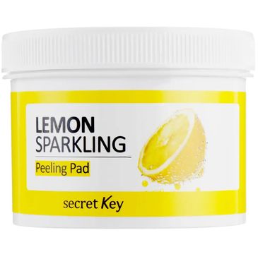 Secret Key Lemon Sparkling Peeling Pad dwustronne peelingujące płatki kosmetyczne (70 szt.)