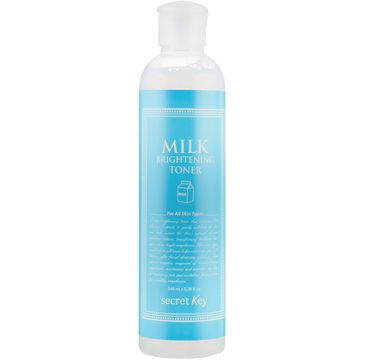 Secret Key Milk Brightening Toner rozświetlający tonik do twarzy z proteinami mleka (248 ml)