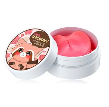 Secret Key Pink Racoony Hydrogel Eye & Cheek Patch hydrożelowe płatki pod oczy i na policzki (60 szt.)