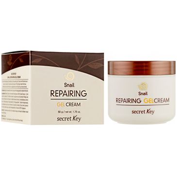 Secret Key Snail Repairing Gel Cream regenerujący krem-żel ze śluzem ślimaka i EGF (50 g)