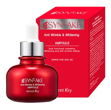 Secret Key Syn-Ake Anti Wrinkle & Whitening Ampoule ampułka przeciwzmarszczkowa do twarzy (30 ml)