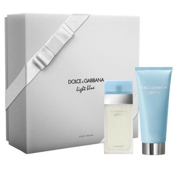 Dolce&Gabbana Light Blue woda toaletowa 25 ml + krem do ciała 50 ml