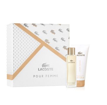 Lacoste Pour Femme Woda perfumowana 50 ml spray + Balsam do ciała 100 ml
