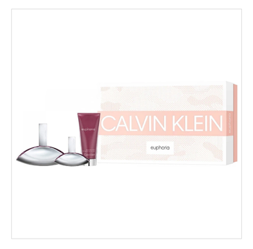 Calvin Klein Euphoria Woman – zestaw woda perfumowana (100ml) + woda perfumowana (30ml) + balsam do ciała (100ml)