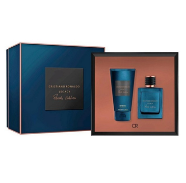 Cristiano Ronaldo Legacy Private Edition Pour Homme – zestaw woda perfumowana (50ml) + żel pod prysznic (150ml)