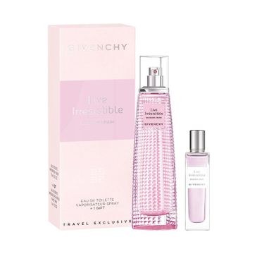 Givenchy Live Irresistible Blossom Crush zestaw EDT 75ml + miniatura EDT 15ml