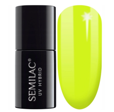 Semilac Lakier hybrydowy 565 Neon Yellow (7 ml)