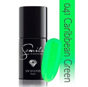 Semilac lakier hybrydowy 041 Caribbean Green 7 ml