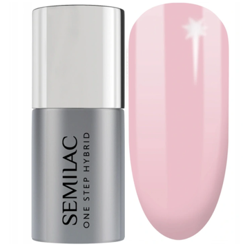 Semilac – Lakier hybrydowy One Step Hybrid S610 Barely Pink (5 ml)