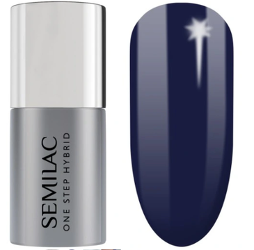 Semilac One Step lakier hybrydowy S890 Midnight Blue (5 ml)