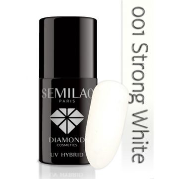 Semilac UV Hybrid lakier hybrydowy 001 Strong White 7ml