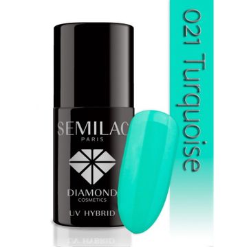 Semilac UV Hybrid lakier hybrydowy 021 Turquoise 7ml