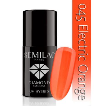 Semilac UV Hybrid lakier hybrydowy 045 Electric Orange 7ml