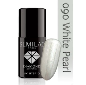 Semilac UV Hybrid lakier hybrydowy 090 White Pearl 7ml