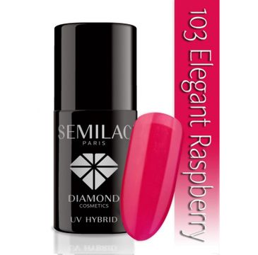 Semilac UV Hybrid lakier hybrydowy 103 Elegant Raspberry 7ml
